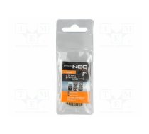 Drill set; for metal; Ø: 2mm; L: 49mm; Working part len: 24mm | NEO-57-014-10 | 57-014-10