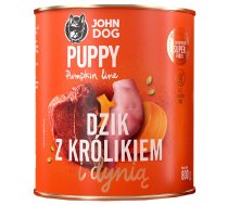 JOHN DOG Pumpkin Puppy Wild boar with rabbit and pumpkin - wet dog food - 800g | DLPJDOKAM0042 | 5903769000784 | DLPJDOKAM0042