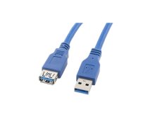 Lanberg CA-US3E-10CC-0018-B USB cable 1.8 m USB 3.0 USB A blue | CA-US3E-10CC-0018-B | 5901969413816 | KBALAEUSB0035