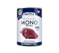 BALTICA Nutraceutic Monoprotein Venison with prebiotics - wet dog food - 400g | DLPBA5KAM0003 | 5905996520660 | DLPBA5KAM0003