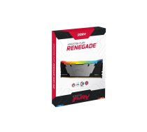 Kingston Technology FURY 16GB 3600MT/s DDR4 CL16 DIMM 1Gx8 Renegade RGB | KF436C16RB12A/16 | 740617338249 | PAMKINDR40929