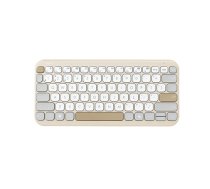 Asus Marshmallow KW100 | Keyboard | Wireless | US International | Oat Milk | 90XB0880-BKB170 | 4711387539002