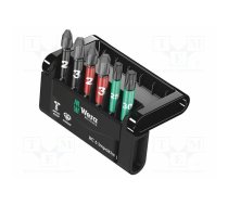 Tools set: screwdriver bits; Phillips,Pozidriv®,Torx®; 50mm | WERA.05057695001 | 05057695001