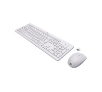 HP 230 bezvadu pele un tastatūras komplekts, balts, RF 2.4 GHz, membrānas tastatūra, pilna izmēra | 3L1F0AA#ABB | 195908430865 | UKHPXRZSB00000C