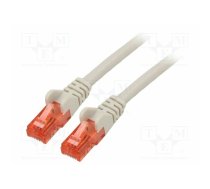 Patch cord; U/UTP; Cat 6; RJ45 plug,both sides; stranded; CCA; 3m | GOOBAY-72576 | 72576