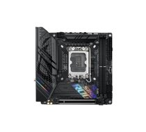 Asus | ROG STRIX B760-I GAMING WIFI | Processor family Intel | Processor socket LGA1700 | DDR5 SDRAM | Supported hard disk drive interfaces M.2, SATA | Number of SATA connectors 4 | 90MB1D90-M1EAY0 | 4711081997658