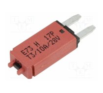 Fuse: resettable; automotive; 10A; 28VDC | E73-10H-8-01 | E73-10H-8-01
