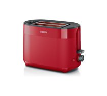 Bosch TAT2M124 toaster 6 2 slice(s) 950 W Red | TAT2M124 | 4242005402991 | AGDBOSTOS0031