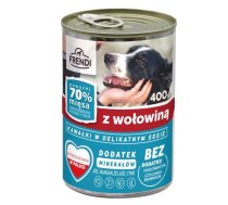 FRENDI with Beef chunks in delicate sauce - wet dog food - 400g | DLPFNDKAM0004 | 5904316130039 | DLPFNDKAM0004