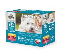 FRENDI Chicken, Beef, Veal - wet dog food - 12x100g | DLPFNDKAM0010 | 5904316133443 | DLPFNDKAM0010