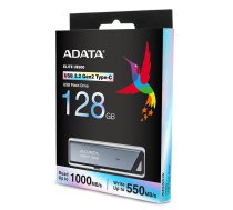 MEMORY DRIVE FLASH USB-C 128GB/SILV AELI-UE800-128G-CSG ADATA | AELI-UE800-128G-CSG | 4711085938008