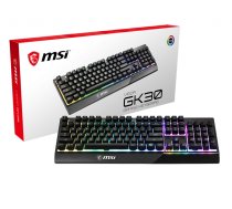 KEYBOARD GAMING BLACK ENG/VIGOR GK30 US MSI | S11-04US601-CLA S11-04US273-CLA | 4719072646936 | KL-G-MSI-012