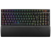 ASUS ROG Strix Scope II 96 Wireless keyboard Gaming USB + RF Wireless + Bluetooth QWERTZ German Black | 90MP037A-BKDA01 | 4711387140420 | WLONONWCRFIE2
