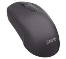 Datorpele Savio MB-04 Silent USB-C/2.4GHz/BT Black | SAVMB-04 | 5905106070306 | UMSAORBDSAVMB04