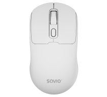 Datorpele Savio MB-04 Silent USB-C/2.4GHz/BT White | SAVMB-05 | 5905106070320 | UMSAORBDSAVMB05