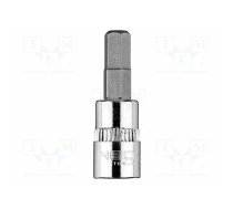 Socket: hex key-bit; HEX 6mm; 1/4"; Socket bit length: 37mm; short | NEO-10-313 | 10-313