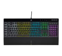 Corsair K55 RGB PRO keyboard Gaming USB QWERTZ German Black | CH-9226765-DE | 840006631729 | WLONONWCRAL71