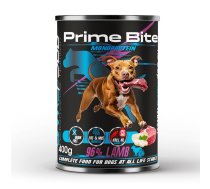 PRIME BITE Monoprotein Lamb with parsley - wet dog food - 400g | DLPGDOKAM0005 | 5904730806510 | DLPGDOKAM0005