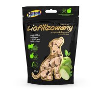 HILTON Freeze-dried treats with with beef liver and apple - dog treat - 50g | DLPHLTPRZ0081 | 5902205062522 | DLPHLTPRZ0081