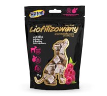 HILTON Freeze-dried treats with lamb liver and raspberries - dog treat - 50g | DLPHLTPRZ0082 | 5902205062515 | DLPHLTPRZ0082