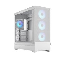 Fractal Design Pop XL Air RGB White TG Clear Tint, E-ATX up to 280 mm, ATX , mATX, Mini ITX, Power supply included No | FD-C-POR1X-01 | 7340172703181 | KOFDEOB0POR1X01