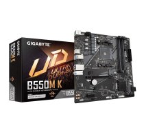 Gigabyte B550M K Motherboard - Supports AMD Ryzen 5000 Series AM4 CPUs, up to 4733MHz DDR4 (OC), 2xPCIe 3.0 M.2, GbE LAN, USB 3.2 Gen1 | B550M K | 4719331852764 | WLONONWCRDLPZ