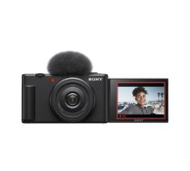 Sony ZV-1F 1" Compact camera 20.1 MP Exmor RS CMOS 5472 x 3648 pixels Black | ZV1FBDI.EU | 5013493456426 | AF-SON-0029