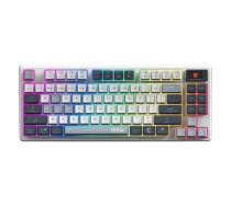 MSI FORGE GK600 TKL WIRELESS SKY Gaming Keyboard Wireless US Bluetooth 2.4 GHz Bluetooth USB 2.0 Mechanical Linear | S11-43USP01-HH9 | 4711377284134 | UKMSIRGB0000001