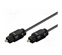 Cable; Toslink plug,both sides; 1.5m; Øcable: 2.2mm | AVK-216-0150 | 51217