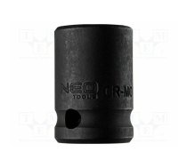 Socket: 6-angles; impact; HEX 17mm; 1/2"; Socket bit length: 38mm | NEO-12-217 | 12-217