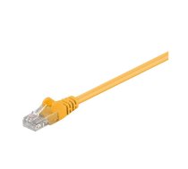 Goobay | CAT 5e patch cable, U/UTP | 95556 | Yellow RJ45 male (8P8C) | RJ45 male (8P8C) | 95556 | 4040849955563