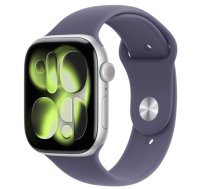 Watch Series 11 GPS+Cellular 46mm Silver Aluminium Case with Purple Fog Sport Band - S/M | MFCP4MP/A | 195950631012 | ATAPPZAS11MFCP4