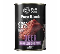 JOHN DOG Pure Black Deer - wet dog food - 400g | DLPJDOKAM0051 | 5903769003730 | DLPJDOKAM0051