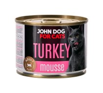 JOHN DOG For cats Mousse Turkey - wet cat food - 200g | DLPJDOKAM0056 | 5903769006502 | DLPJDOKAM0056