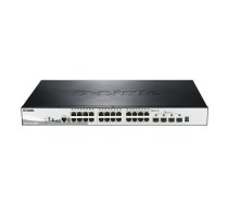 D-Link DGS-1510-28XMP/E network switch Managed L2/L3 Gigabit Ethernet (10/100/1000) Power over Ethernet (PoE) Black, Grey | DGS-1510-28XMP/E | 790069467943 | WLONONWCRBEBN
