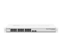 Mikrotik CSS326-24G-2S+RM network switch Managed Gigabit Ethernet (10/100/1000) Power over Ethernet (PoE) 1U White | 221601 | 5711783924715 | WLONONWCREKOB