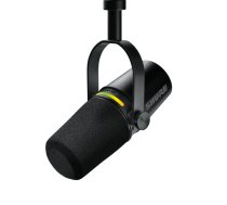 Shure MV7+-K-BNDL - lectern/vocal microphone with XLR/USB-C connector, black + desk stand GATOR | 010-03-669 | 042406791694 | MISSUHMIK0063