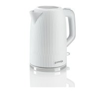 Gorenje Kettle | K17DPW | Electric | 2200 W | 1.7 L | Stainless steel | 360° rotational base | White | K17DPW | 3838782826962