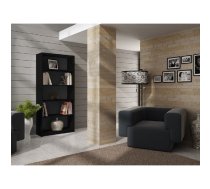 Topeshop biroja grāmatu skapis (R80 CZERŃ) | R80 CZERŃ | 5902838463642 | RGATOHDRE0024