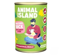 ANIMAL ISLAND Duck with millet and carrots - wet dog food - 400 g | DLZANLKMP0001 | 5904358590365 | DLZANLKMP0001