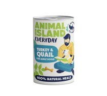 ANIMAL ISLAND Everyday Turkey and quail - wet dog food - 400g | DLPANLKAM0006 | 5904905081896 | DLPANLKAM0006