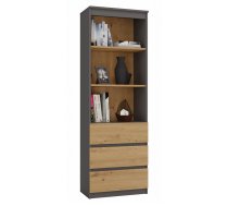 Topeshop RS-60 ANT/ART KPL biroja grāmatu skapis (M-MP-R-OLI-RS-60-ANTA) | M-MP-R-OLI-RS-60-ANTA | 5904507205409 | RGATOHDRE0107