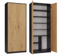 Topeshop OLIV 2D ANT/ART KPL biroja grāmatu skapis (M-MP-R-OLV-2D-ANTA) | M-MP-R-OLV-2D-ANTA | 5904507205362 | RGATOHDRE0113