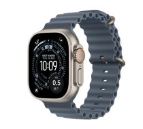 Apple Watch Ultra 3 GPS + Cellular 49mm Natural Titanium Case with Anchor Blue Ocean Band | MEWH4QF/A | 0195950608793
