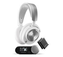 SteelSeries Gaming Headset Arctis Nova Pro X Bluetooth Over-Ear Noise canceling Wireless White | 61525 | 5707119058056 | 85183000