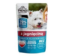 FRENDI Pieces in a delicate sauce with lamb - Wet dog food - 100 g | DLPFNDKAM0002 | 5904316130084 | DLPFNDKAM0002