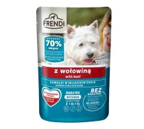 FRENDI Chunks in Sauce Beef – wet dog food- 100g | DLPFNDKAM0011 | 5904316134723 | DLPFNDKAM0011