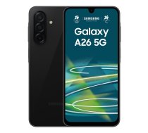 Samsung Galaxy A26 17 cm (6.7") Hybrid Dual SIM Android 15 5G USB Type-C 6 GB 128 GB 5000 mAh Black | SM-A266BZKBEUE | 8806097072812 | GS-T-SAM-2373
