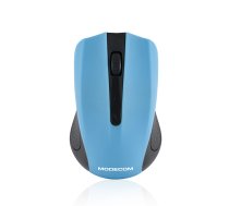 BEZPRZEWODOWA MYSZ OPTYCZNA WM9 BLACK-BLUE | M-MC-0WM9-140 | 5906190449061 | UMMCPRBDWM9BLUE