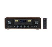 AKAI AM-100 RHAPSODY Stereo system 30W RMS, Bluetooth 5.0, DAB+/FM, CD/USB, AUX, brown black | AM-100 RHAPSODY | 4905192534523 | OAVAKIWIE0001